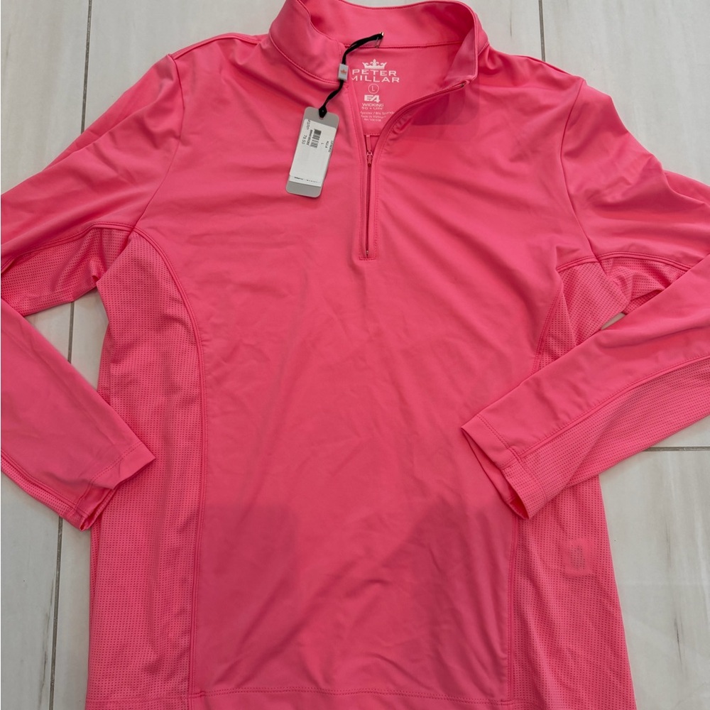 NWT ladies Peter Millar Vibrant Pullover size large